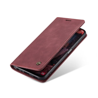 For Samsung Galaxy A13 4G/A13 5G/A04S/A04/M13 5G CaseMe 013 Multifunctional Horizontal Flip Leather Phone Case(Wine Red) - Galaxy Phone Cases by CaseMe | Online Shopping South Africa | PMC Jewellery