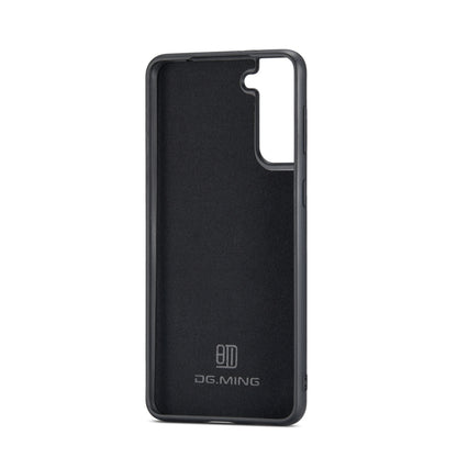 For Samsung Galaxy S22 5G DG.MING M2 Series 3-Fold Multi Card Bag Back Cover Phone Case(Black) - Galaxy S22 5G Cases by DG.MING | Online Shopping South Africa | PMC Jewellery | Buy Now Pay Later Mobicred