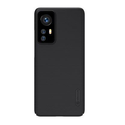 For Xiaomi 12 / 12X NILLKIN Frosted PC Phone Case(Black) - 12 Cases by NILLKIN | Online Shopping South Africa | PMC Jewellery