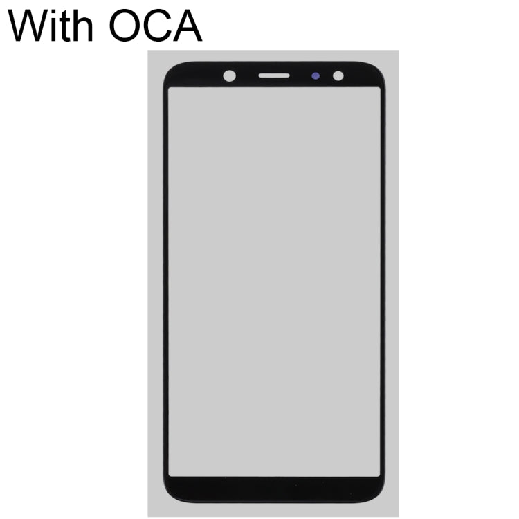 For Samsung Galaxy A6 (2018) / A600 Front Screen Outer Glass Lens with OCA Optically Clear Adhesive - Outer Glass Lens by PMC Jewellery | Online Shopping South Africa | PMC Jewellery