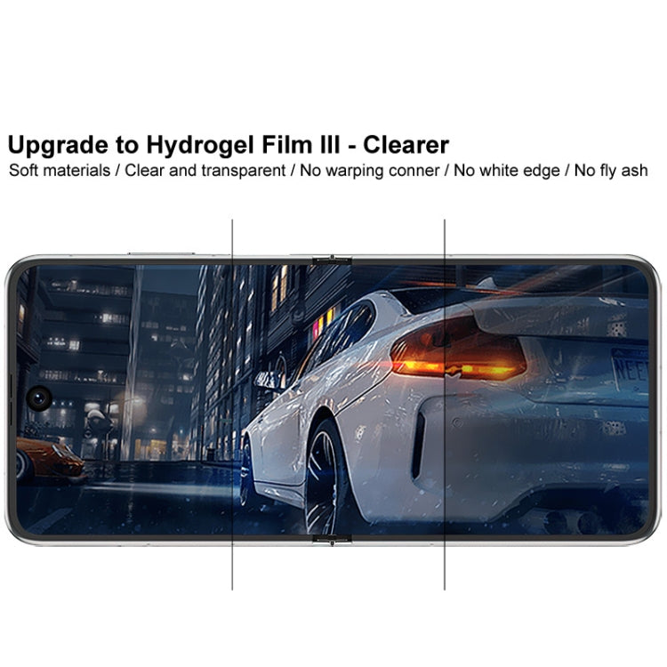 1 Sets imak Curved Full Screen Hydrogel Film (Outer Screen + Back + Inner Screen) For Huawei P50 Pocket - Huawei Tempered Glass by imak | Online Shopping South Africa | PMC TechLife | Buy Now Pay Later Mobicred