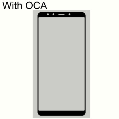 Front Screen Outer Glass Lens with OCA Optically Clear Adhesive for Xiaomi Mi 6X(Black) - LCD Related Parts by PMC Jewellery | Online Shopping South Africa | PMC Jewellery