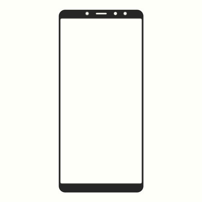 Front Screen Outer Glass Lens with OCA Optically Clear Adhesive for Xiaomi Mi 6X(Black) - LCD Related Parts by PMC Jewellery | Online Shopping South Africa | PMC Jewellery