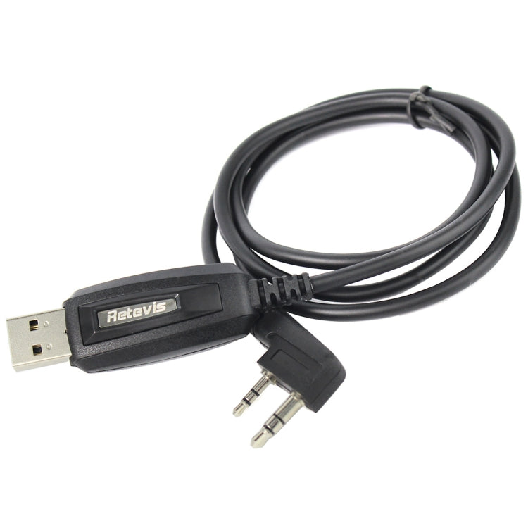 RETEVIS J9110P Dedicated USB Programming Cable for RT3S Series EDA0014386 / EDA0014407(Black) - Other Accessories by RETEVIS | Online Shopping South Africa | PMC Jewellery