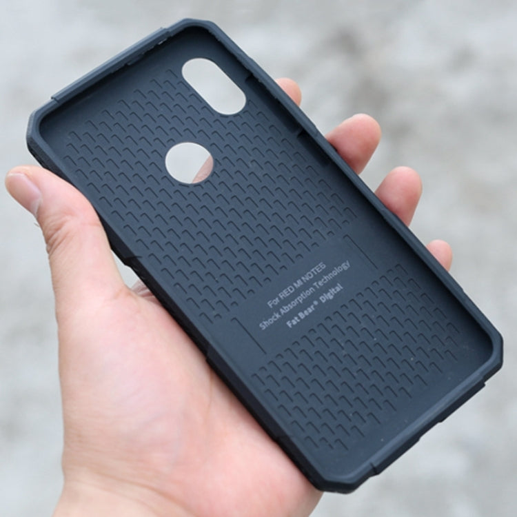 For Xiaomi Redmi Note 5 FATBEAR Armor Shockproof Cooling Phone Case(Black) - Xiaomi Cases by FATBEAR | Online Shopping South Africa | PMC Jewellery