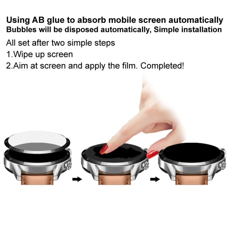 Compatible with Garmin Move Sport IMAK Plexiglass HD Watch Protective Film - Screen Protector by imak | Online Shopping South Africa | PMC TechLife | Buy Now Pay Later Mobicred