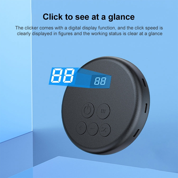 G30 Universal Digital Display Like Device Mobile Phone Automatic Screen Clicker, Style:One Machine with Five Head(Black) - Other Accessories by PMC TechLife | Online Shopping South Africa | PMC TechLife