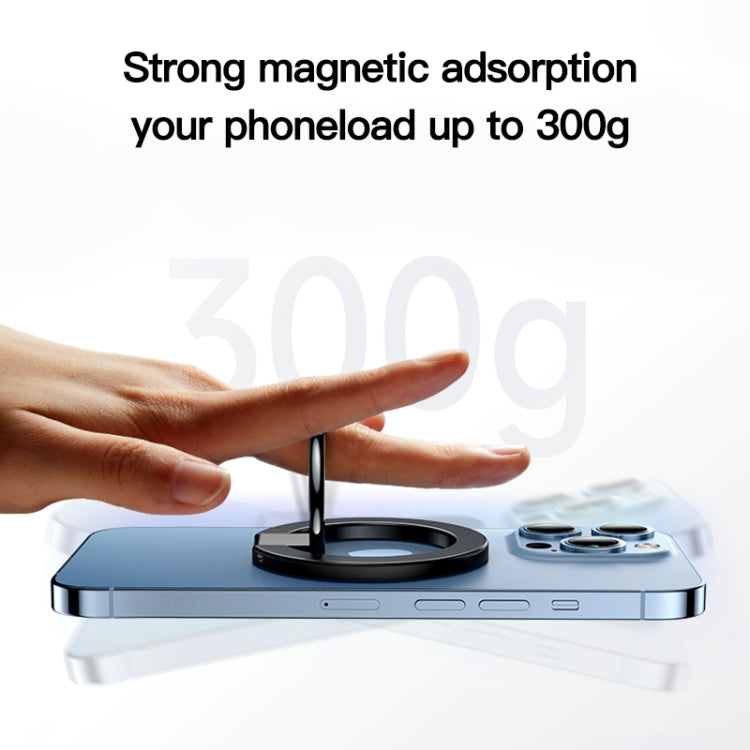 wlons Magnetic 360 Degree Rotatable Mobile Phone Ring Holder(Blue) - Ring Holder by wlons | Online Shopping South Africa | PMC TechLife