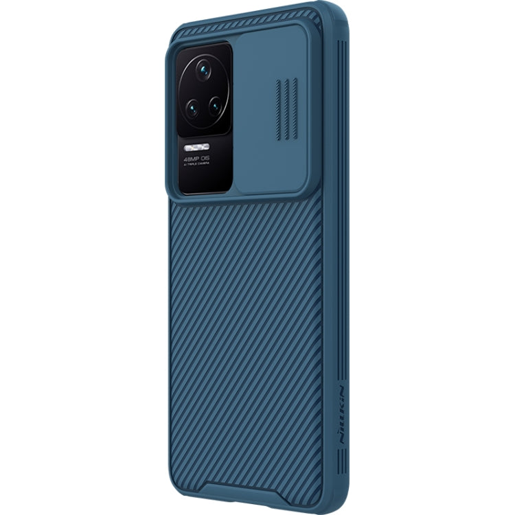 For Xiaomi Redmi K50 / K50 Pro NILLKIN CamShield Pro Series PC Full Coverage Phone Case(Blue) - Xiaomi Cases by NILLKIN | Online Shopping South Africa | PMC TechLife | Buy Now Pay Later Mobicred