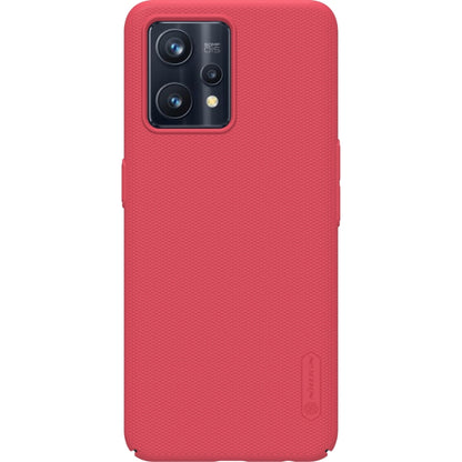 For OPPO Realme 9 Pro+ 5G NILLKIN Frosted PC Phone Case(Red) - Realme Cases by NILLKIN | Online Shopping South Africa | PMC Jewellery