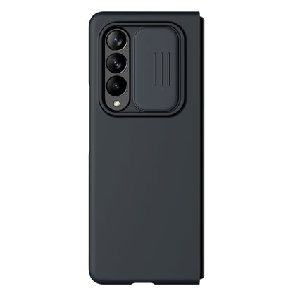For Samsung Galaxy Z Fold3 5G / W22 5G NILLKIN CamShield Liquid Silicone + PC Full Coverage Case(Black) - Galaxy Phone Cases by NILLKIN | Online Shopping South Africa | PMC Jewellery