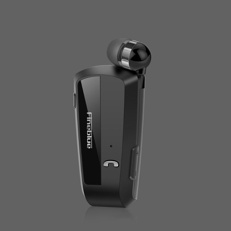 Fineblue F990 CVC6.0 Noise Reduction Lavalier Bluetooth Earphone, Support Vibration Reminder(Black) - Bluetooth Earphone by Fineblue | Online Shopping South Africa | PMC Jewellery | Buy Now Pay Later Mobicred