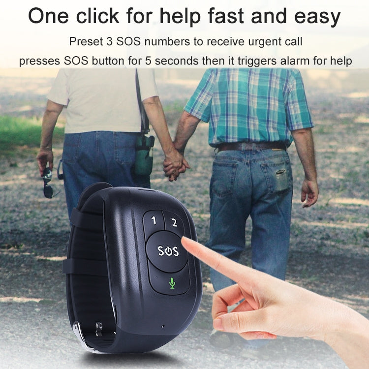 RF-V48 4G Waterproof Anti-lost GPS Positioning Smart Watch, Band A(Red) - Personal Tracker by PMC TechLife | Online Shopping South Africa | PMC TechLife | Buy Now Pay Later Mobicred