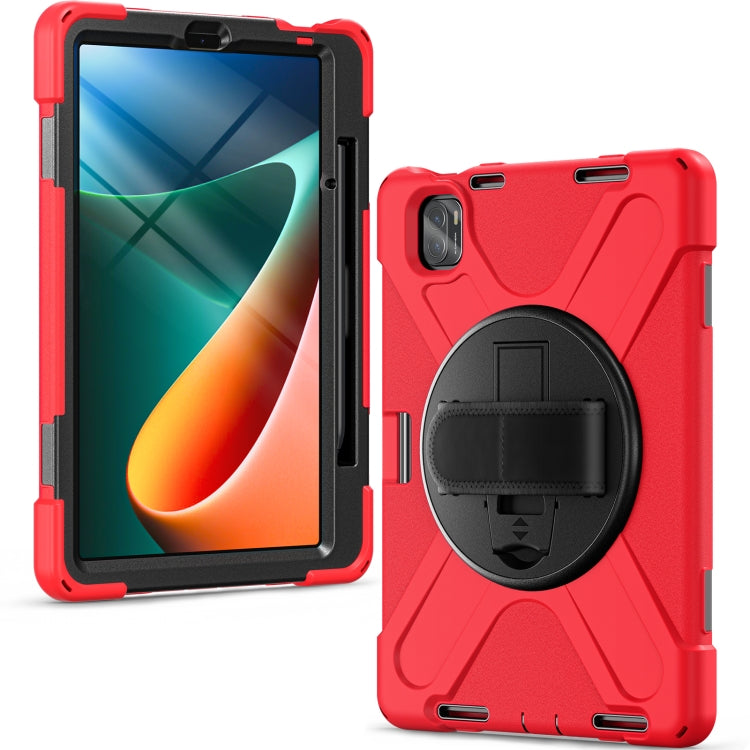 For Xiaomi Pad 5 / Pad 5 Pro Silicone + PC Tablet Case(Red) -  by PMC TechLife | Online Shopping South Africa | PMC TechLife