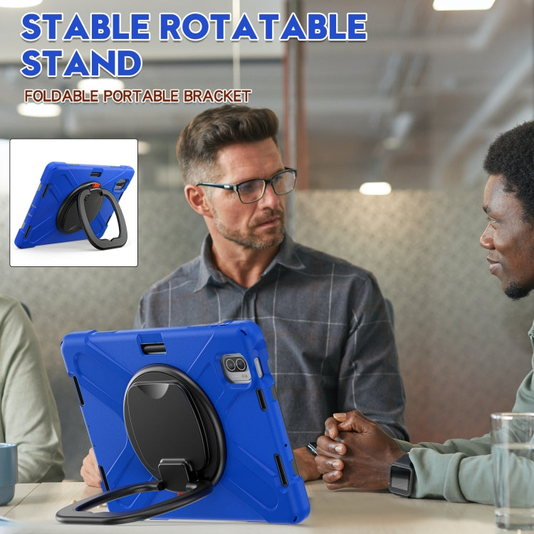 For Xiaomi Pad 5 / Pad 5 Pro Silicone + PC Tablet Protective Case(Blue) -  by PMC TechLife | Online Shopping South Africa | PMC TechLife