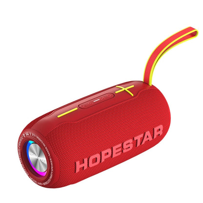 HOPESTAR H49 RGB Light TWS Waterproof Wireless Bluetooth Speaker(Red) - Waterproof Speaker by HOPESTAR | Online Shopping South Africa | PMC Jewellery