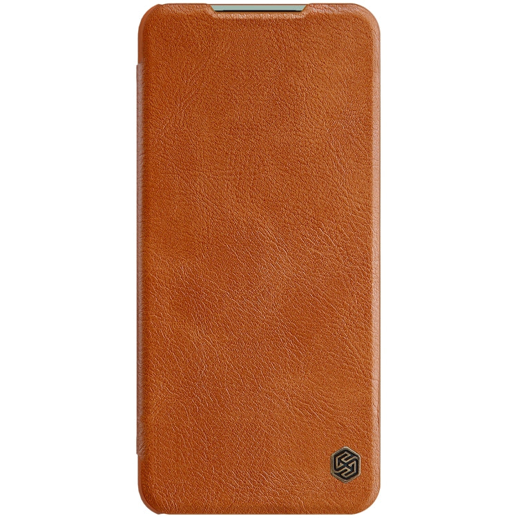 For Samsung Galaxy M33 5G NILLKIN QIN Series Crazy Horse Texture Leather Case(Brown) - Galaxy Phone Cases by NILLKIN | Online Shopping South Africa | PMC Jewellery
