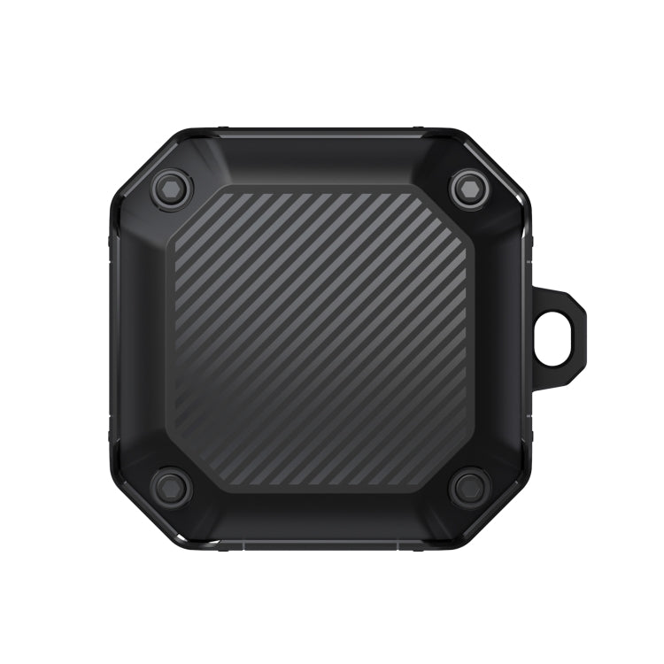 For Samsung Galaxy Buds Live / Buds 2 / Buds Pro / Buds 2 Pro Shield Armor Water-resistant Wireless Earphone Protective Case(Black) - Samsung Earphone Case by PMC TechLife | Online Shopping South Africa | PMC TechLife