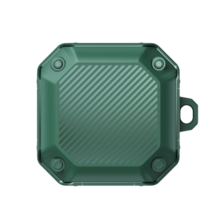 For Samsung Galaxy Buds Live / Buds 2 / Buds Pro / Buds 2 Pro Shield Armor Water-resistant Wireless Earphone Protective Case(Dark Green) - Samsung Earphone Case by PMC TechLife | Online Shopping South Africa | PMC TechLife