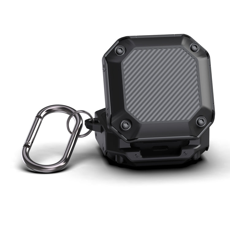 For Samsung Galaxy Buds Live / Buds 2 / Buds Pro / Buds 2 Pro Shield Armor Water-resistant Wireless Earphone Protective Case(Black) - Samsung Earphone Case by PMC TechLife | Online Shopping South Africa | PMC TechLife