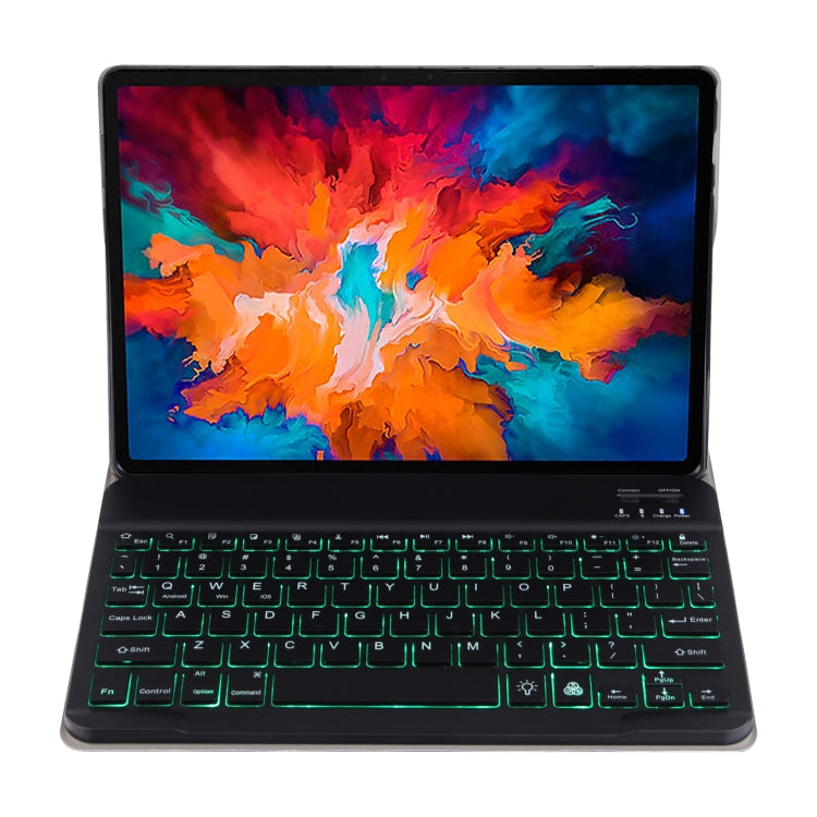 For Lenovo Tab M10 HD Gen 2 Backlight Bluetooth Keyboard Leather Tablet Case(Blue) - Lenovo Keyboard by PMC TechLife | Online Shopping South Africa | PMC TechLife