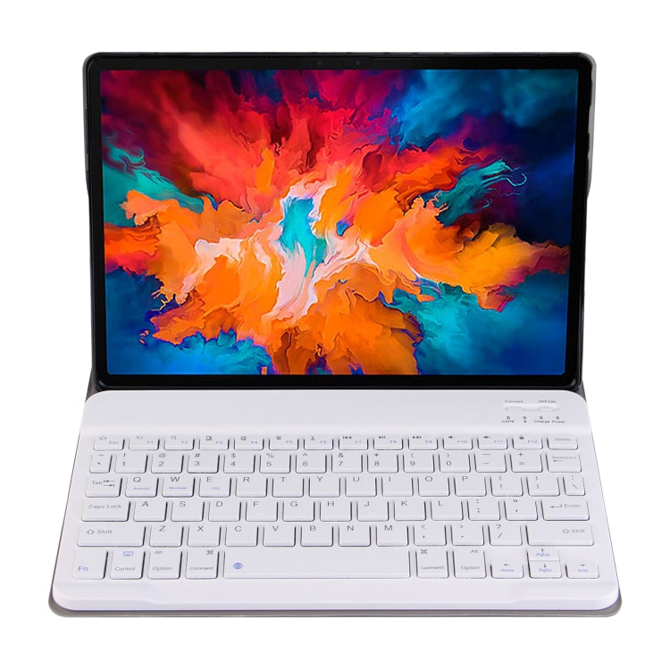 For Lenovo Tab M10 HD Gen 2 Bluetooth Keyboard Leather Tablet Case(Rose Gold) - Lenovo Keyboard by PMC TechLife | Online Shopping South Africa | PMC TechLife