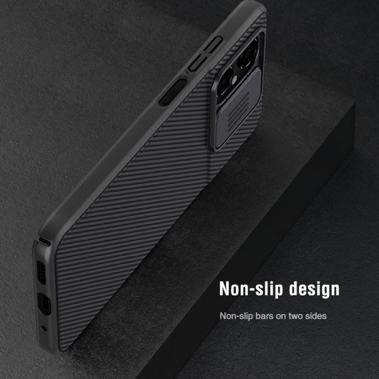 For Xiaomi Poco M4 5G NILLKIN Black Mirror Series Camshield PC Phone Case(Black) - Xiaomi Cases by NILLKIN | Online Shopping South Africa | PMC Jewellery