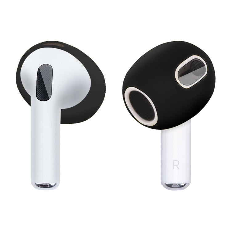 Ear Cap Silicone Protective Case for AirPods 3(Black) - Anti-dust & Ear Caps by PMC TechLife | Online Shopping South Africa | PMC TechLife