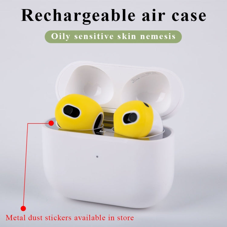 Ear Cap Silicone Protective Case for AirPods 3(Transparent White) - Anti-dust & Ear Caps by PMC Jewellery | Online Shopping South Africa | PMC Jewellery