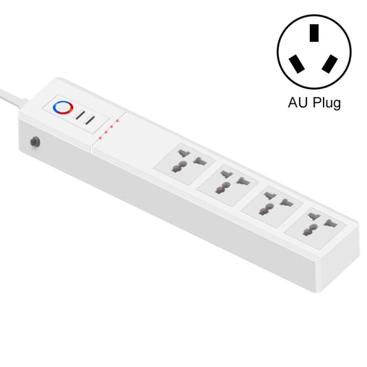 ZigBee 16A SM-SO306-M 4 Holes + 2 USB Multi-purpose Smart Power Strip(AU Plug) - Smart Socket by PMC Jewellery | Online Shopping South Africa | PMC Jewellery