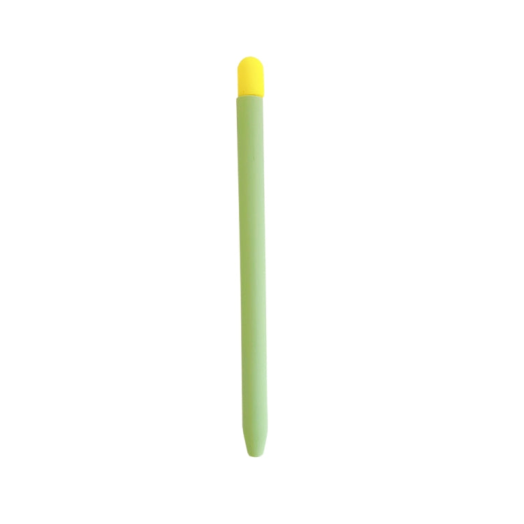 Contrasting Color Silicone Protective Case For Apple Pencil 2(Green) - Pencil Accessories by PMC TechLife | Online Shopping South Africa | PMC TechLife