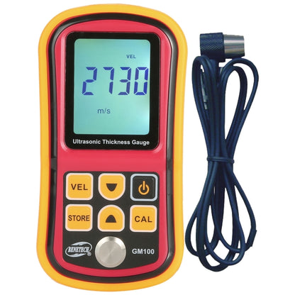 BENETECH GM-100 Ultrasonic Thickness Meter Tester Gauge Velocity 1.2~225mm(Aluminum Box Version) - Coating Thickness Gauge by BENETECH | Online Shopping South Africa | PMC Jewellery | Buy Now Pay Later Mobicred