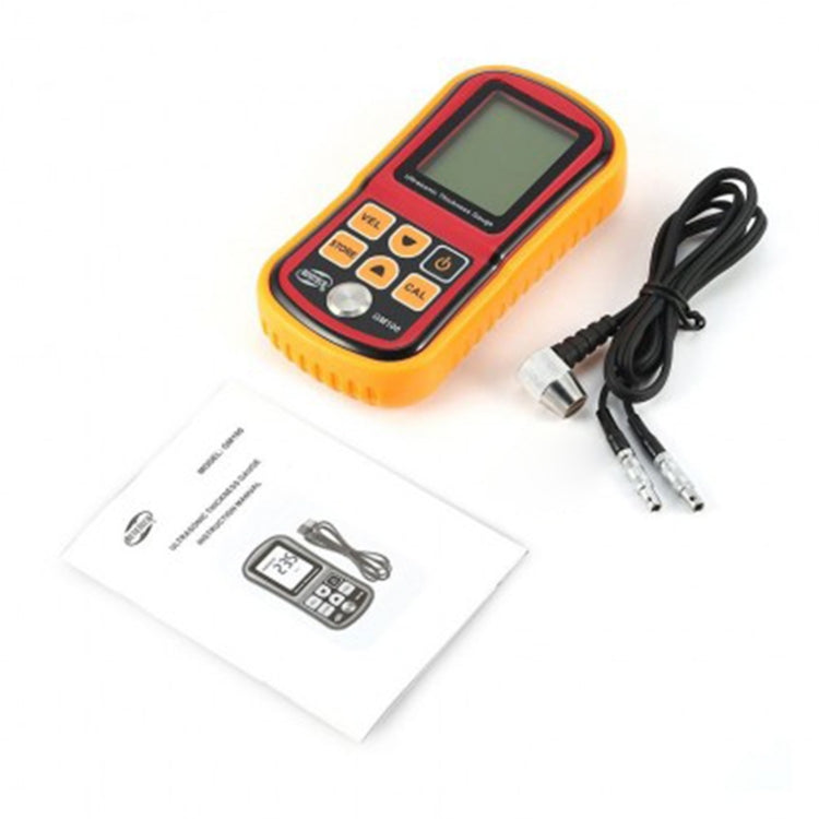 BENETECH GM-100 Ultrasonic Thickness Meter Tester Gauge Velocity 1.2~225mm(Aluminum Box Version) - Coating Thickness Gauge by BENETECH | Online Shopping South Africa | PMC Jewellery | Buy Now Pay Later Mobicred