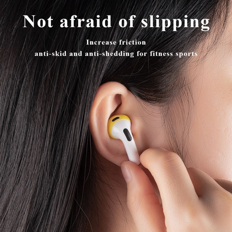 3 Pairs Earphone Silicone Earmuffs For AirPods 3(Blue+Red+Yellow) - For AirPods 3 by PMC TechLife | Online Shopping South Africa | PMC TechLife