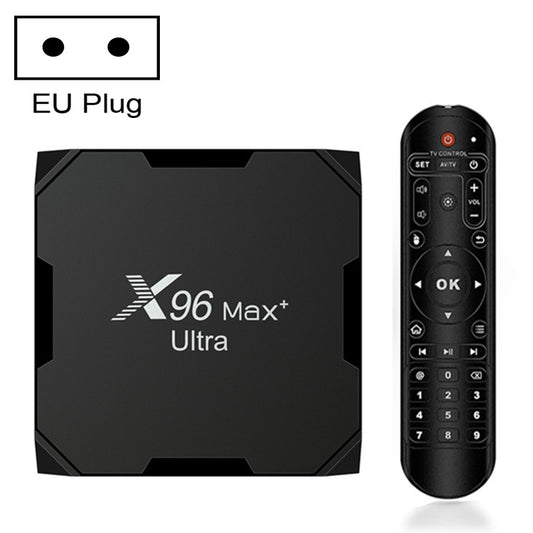 X96 Max+ Ultra 4GB+32GB Amlogic S905X4 8K Smart TV BOX Android 11.0 Media Player, Plug Type:EU Plug - Others by PMC Jewellery | Online Shopping South Africa | PMC Jewellery