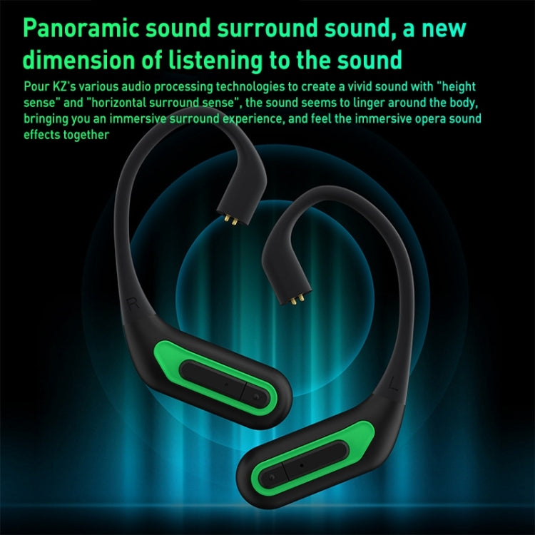 KZ-AZ10 5.2 Wireless Bluetooth Headset 0.75/0.78 Interface Adaptation(Black) - Bluetooth Earphone by KZ | Online Shopping South Africa | PMC TechLife | Buy Now Pay Later Mobicred