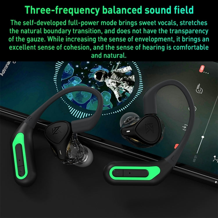 KZ-AZ10 5.2 Wireless Bluetooth Headset 0.75/0.78 Interface Adaptation(Black) - Bluetooth Earphone by KZ | Online Shopping South Africa | PMC Jewellery