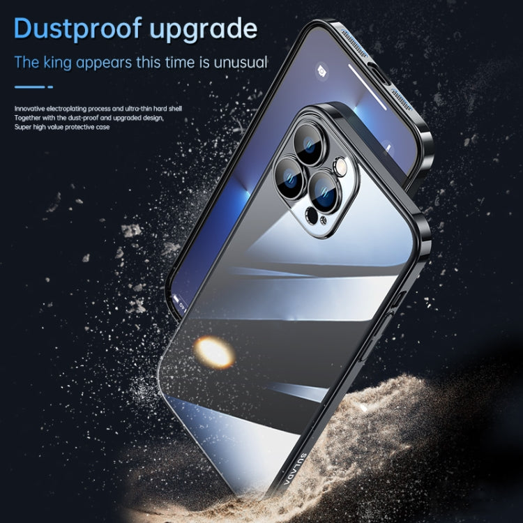 For iPhone 13 Pro SULADA JINGJIA Series Lens Protector PC Phone Case (Gold) - iPhone 13 Pro Cases by SULADA | Online Shopping South Africa | PMC TechLife | Buy Now Pay Later Mobicred