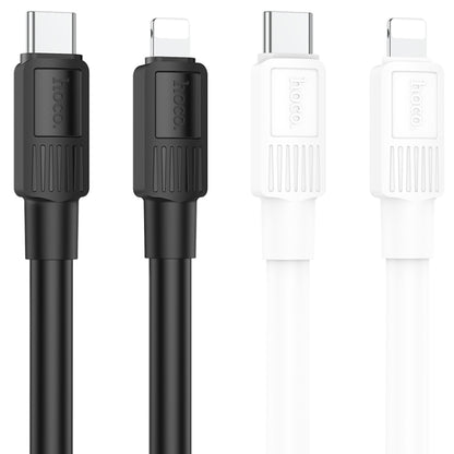 hoco X84 20W USB-C / Type-C to 8 Pin Solid PD Charging Data Cable，Length：1m(White) - Normal Style Cable by hoco | Online Shopping South Africa | PMC Jewellery