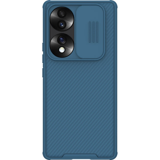 For Honor 70 NILLKIN CamShield Pro Series PC Full Coverage Phone Case(Blue) - Huawei Cases by NILLKIN | Online Shopping South Africa | PMC Jewellery