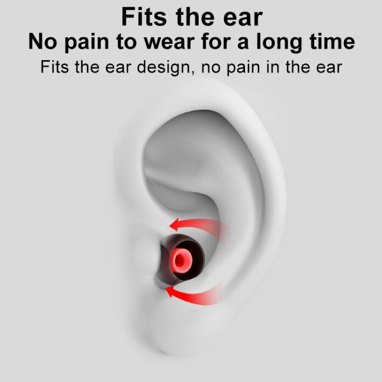 QKZ GJES 6-in-1 In-Ear Earphone Silicone Ear Caps(White Red) - Anti-dust & Ear Caps by QKZ | Online Shopping South Africa | PMC Jewellery