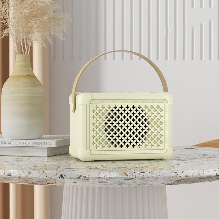 N10 ABS Portable Mini Wireless Bluetooth Speaker(Beige) - Mini Speaker by PMC TechLife | Online Shopping South Africa | PMC TechLife