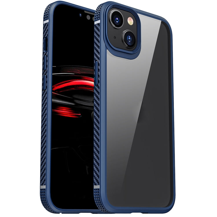 For iPhone 14 Plus iPAKY Shockproof PC + TPU Protective Phone Case (Blue) - free shipping - PMC TechLife - Order now!