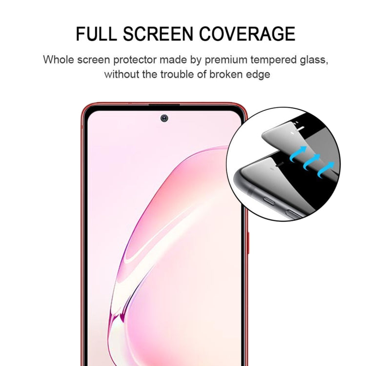 For Galaxy Note 10 Lite Full Glue Full Cover Screen Protector Tempered Glass Film - Galaxy Tempered Glass by PMC TechLife | Online Shopping South Africa | PMC TechLife