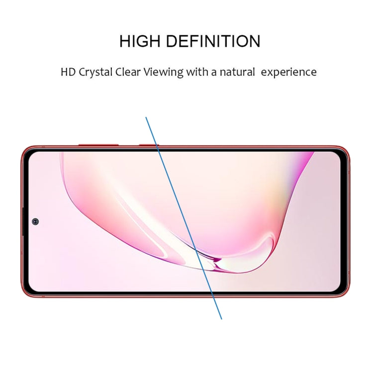 For Galaxy Note 10 Lite Full Glue Full Cover Screen Protector Tempered Glass Film - Galaxy Tempered Glass by PMC TechLife | Online Shopping South Africa | PMC TechLife