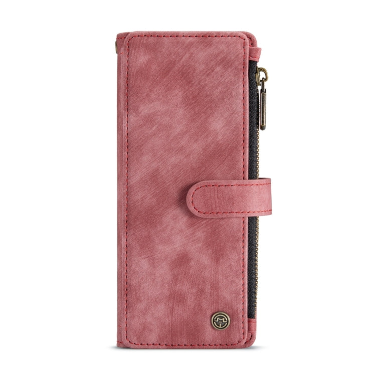 For Samsung Galaxy Z Fold4 5G CaseMe C30 Multifunctional Card Slots Zipper Phone Leather Phone Case(Red) - free shipping - PMC TechLife - Order now!