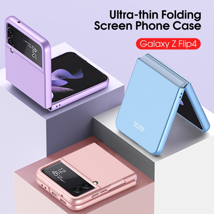 For Samsung Galaxy Z Flip4 GKK Ultra-thin Full Coverage Phone Case(White) - Galaxy Z Flip4 5G Cases by GKK | Online Shopping South Africa | PMC Jewellery