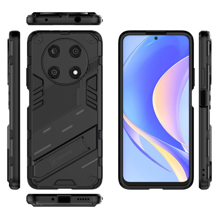For Huawei Nova Y90/Enjoy 50 Pro Punk Armor 2 in 1 PC + TPU Shockproof Phone Case with Invisible Holder(Black) - free shipping - PMC TechLife - Order now!