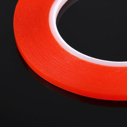 10 PCS 2mm Width Double Sided Adhesive Sticker Tape, Length: 25m(Red) - Adhesive Sticker by PMC Jewellery | Online Shopping South Africa | PMC Jewellery