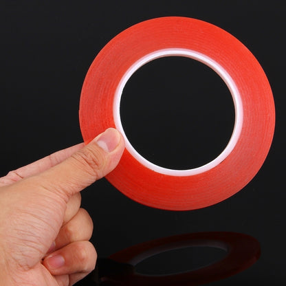 10 PCS 2mm Width Double Sided Adhesive Sticker Tape, Length: 25m(Red) - Adhesive Sticker by PMC Jewellery | Online Shopping South Africa | PMC Jewellery